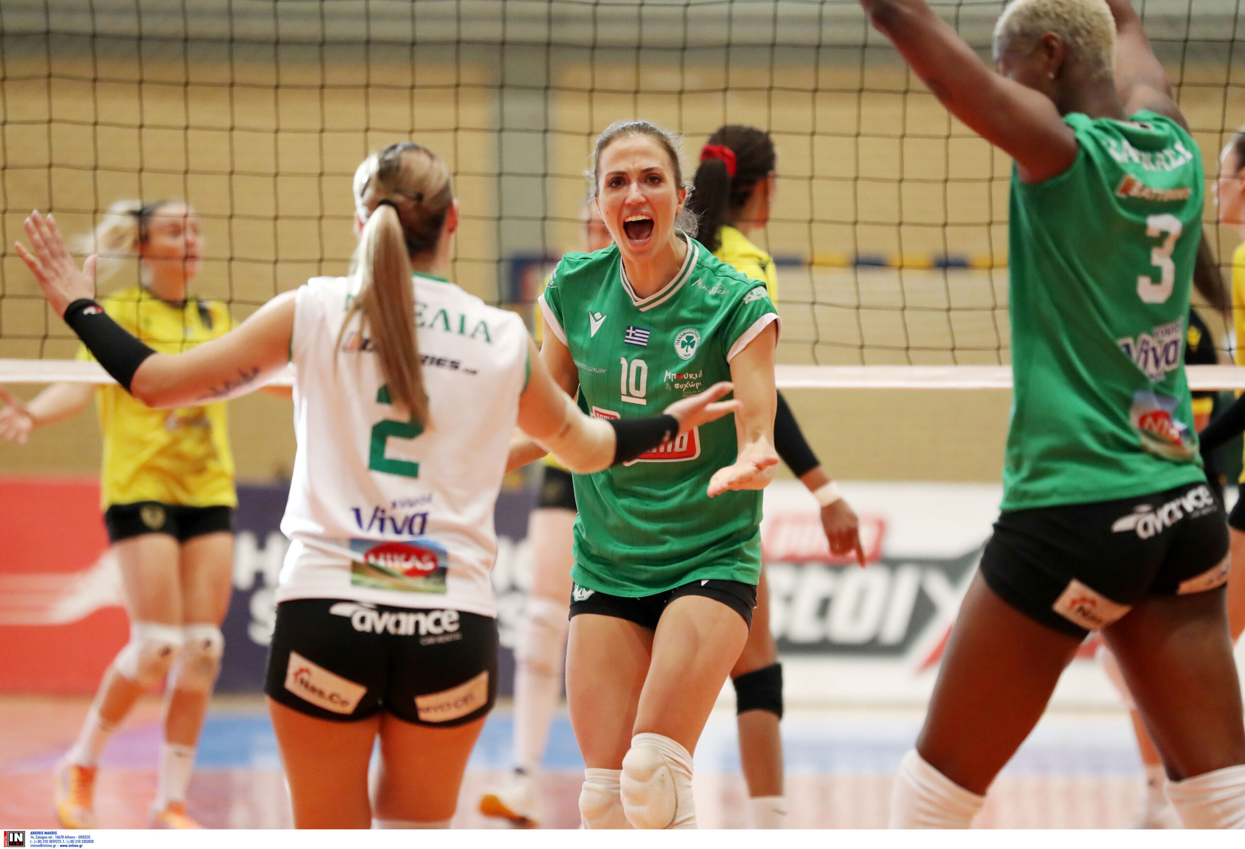 ÐÁÍÁÈÇÍÁÉÊÏÓ ÁÅÊ <br> ÐËÅÉ ÏÖ Á1 ÃÕÍÁÉÊÙÍ 20232024 The Volley Lovers