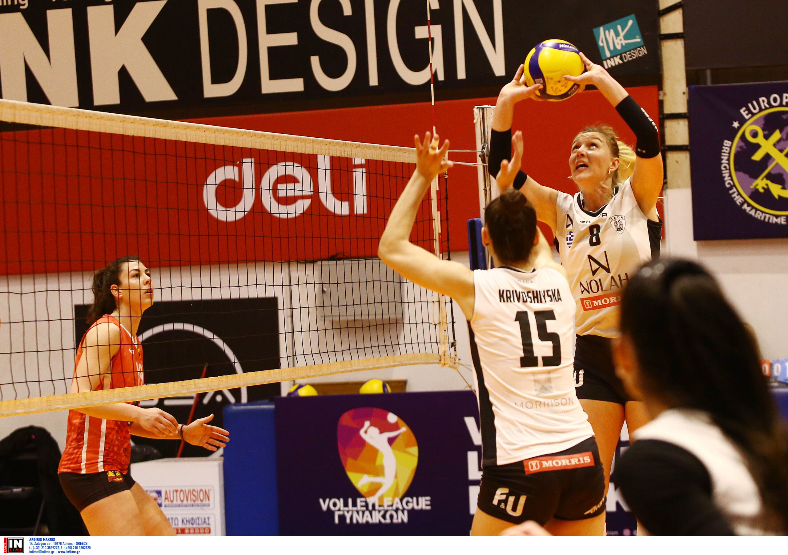 ÁÌÁÆÏÍÅÓ ÐÁÏÊ <br> VOLLEY LEAGUE ÃÕÍÁÉÊÙÍ 20242025 The Volley Lovers