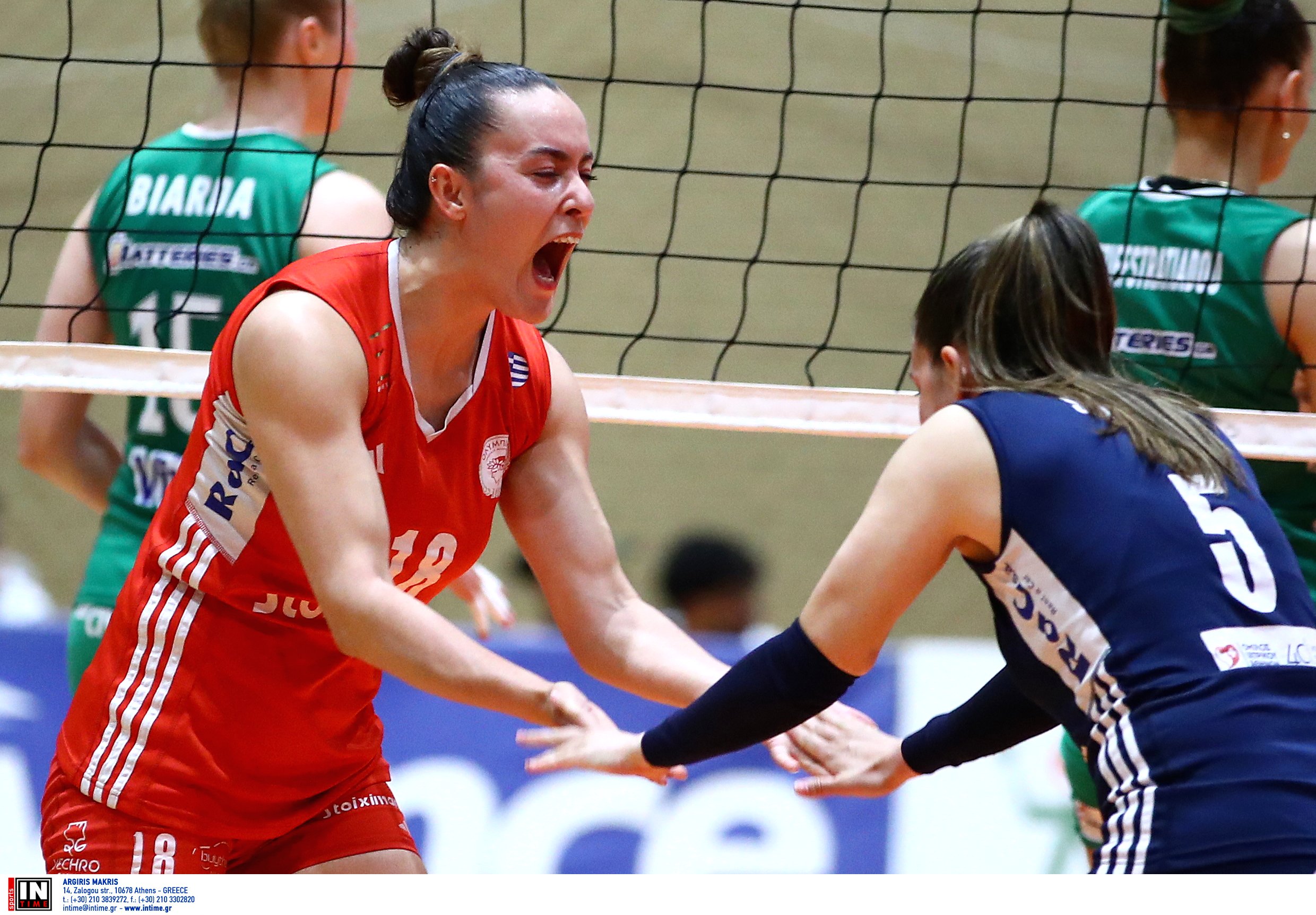 ÐÁÍÁÈÇÍÁÉÊÏÓ ÏËÕÌÐÉÁÊÏÓ <br> ÐËÅÉ ÏÖ VOLLEY LEAGUE ÃÕÍÁÉÊÙÍ 20242025 The Volley Lovers