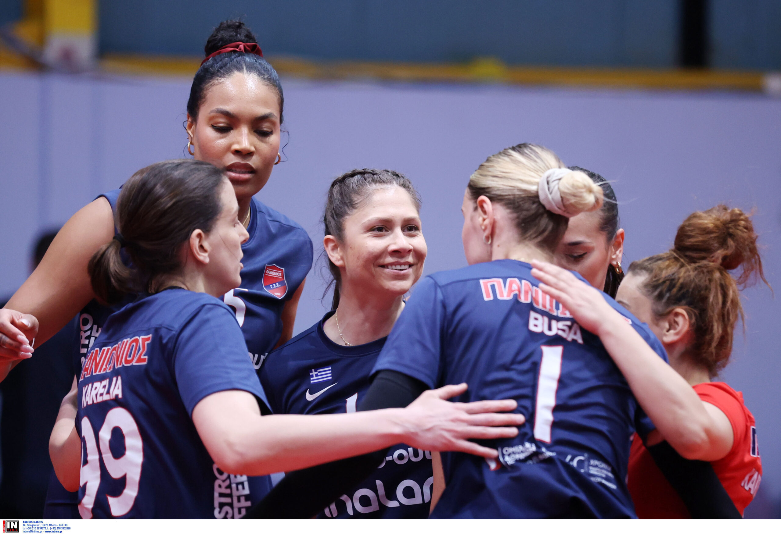 ÐÁÍÉÙÍÉÏÓ ÁÅÊ <br> ÐËÅÉ ÏÖ VOLLEY LEAGUE ÃÕÍÁÉÊÙÍ 20242025 The Volley Lovers