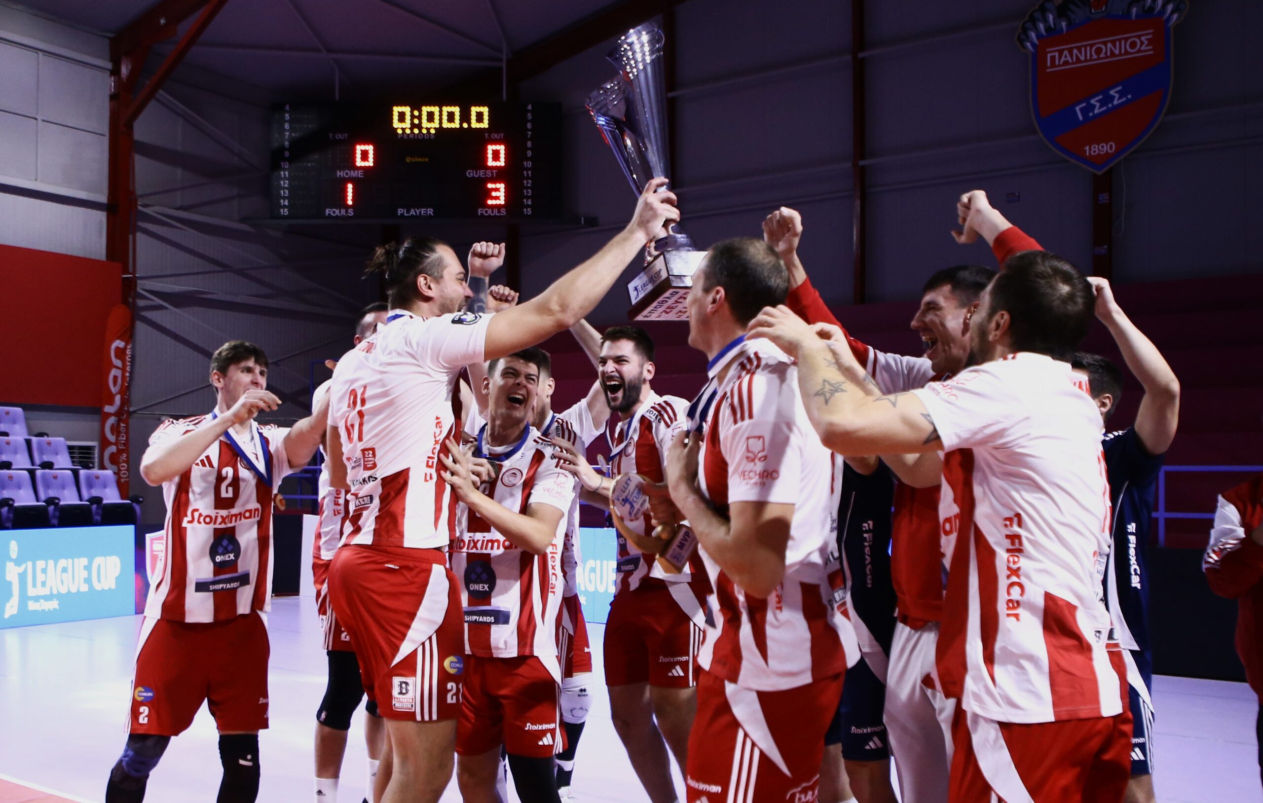 ÐÁÏÊ ÏËÕÌÐÉÁÊÏÓ ÔÅËÉÊÏÓ LEAGUE CUP 2025 2026 The Volley Lovers